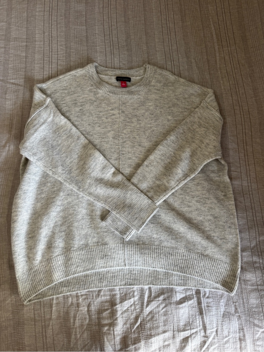 Crewneck Sweater in Light Gray
